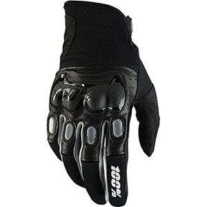 100% Deristricted mountainbike-handschoenen, uniseks, volwassenen, zwart/grijs, FR: S (maat fabrikant: S)