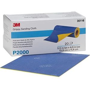 3M Grip Flexibele schuurband 139 mm x 114 mm perforatie op 20 strepen P2000 35116