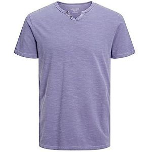 JACK & JONES Jjesplit T-shirt voor heren, ronde hals, Twilight Purple/Fit: Slim
