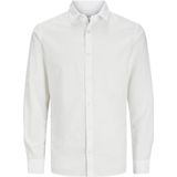 JJEBREEZE T-shirt LS SN PLS, wit, 3XL grote maat, Wit, 3XL grote maat