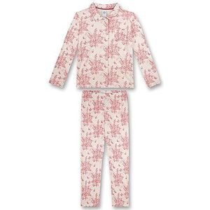 Sanetta Pyjama fille blanc cassé | Pyjama de haute qualité et confortable en coton et modal mélangé pour filles. Ensemble de pyjama pour filles, beige, 152