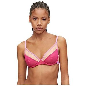 HUGO Underwi. Soutien-gorge C.Sheer Underwire, rose vif, 70 cm pour femme, Rose brillant, 70