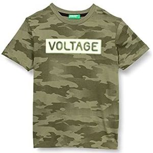 United Colors of Benetton Shirts voor kinderen en jongeren, Allover camouflage 62 V