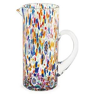 H&h Venetiaanse kruik van glas, meerkleurig, 1,3 liter