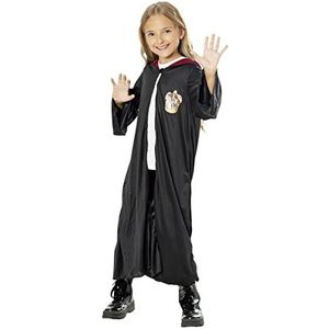 Rubies Harry Potter kostuum voor jongens en meisjes, groene collectie, duurzaam kostuum, tuniek met bedrukt embleem, officieel Harry Potter voor carnaval, Halloween, verjaardag, Kerstmis