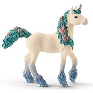 Schleich Eenhoorn met bloemen, veulen