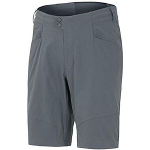 Ziener Nolik Man functionele shorts voor heren, ademend, sneldrogend, elastisch, Ebony.
