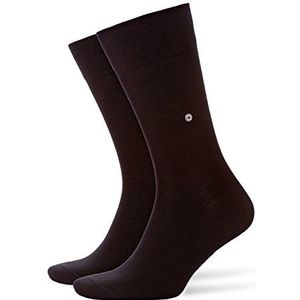 Burlington Everyday 2-pack ademende katoenen sokken voor dames, duurzaam, zacht, elegant, klassiek, voor dagelijks gebruik en werk, multipack 2 paar, Zwart (Zwart 3000)