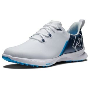FootJoy Fj Fuel Sport Golfschoenen voor heren, wit/marineblauw.