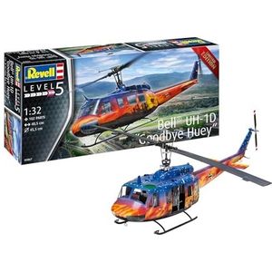 Revell - Bell UH-1D Goodbye Huey, helikoptermodel 1:32, 40,5 cm, 03867, meerkleurig