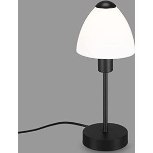 BRILONER Lampen tafellamp met kabelschakelaar, 1x E14, max. 25W, zwart/wit, 100x320mm (DxH)