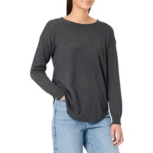 Only Onlana Life Seawool L/S Detail Pullover KNT Sweatshirt (2 stuks) Dames, zwart.