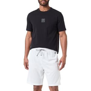 Champion Legacy Short de basket moderne en maille polyester pour homme, gris clair, L