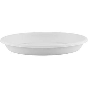 Zuignap, rond, 35 cm, wit