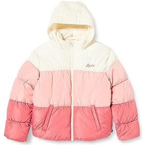 Levi's Lvg Color Block Puffer 3eh929 zware bovenkleding voor meisjes, Roze