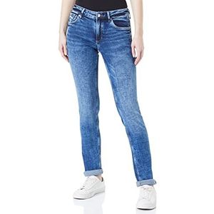 Q/S designed by Dames jeans, pasvorm: Catie Slim Leg, blauw, 32W / 34L, Blauw