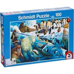 Schmidt Spiele Puzzel 56295 Schleich-Bayala De magie van de zeemeerminnen, 100 stukjes, kinderpuzzel, Femajas, veulen, vlinder, meerkleurig