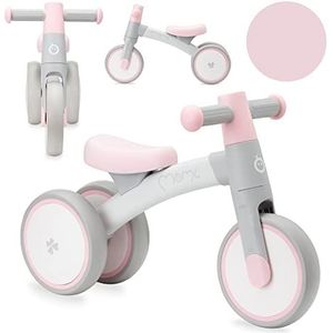 MoMi Tedi Loopfiets - Mini Bike - Balance Bike - Geschikt Vanaf 1 Jaar - Roze