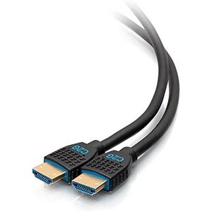 C2G Performance Series High Speed HDMI-kabel 4K 60Hz in de muur, CMG (FT4), perfect voor Xbox met hoge resolutie en PS5-gaming, 1,8 m