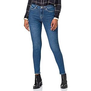 SELECTED FEMME SLFSOPHIA dames jeans MW Skinny U NOOS Dark Blue Denim 27/32, donkerblauw denim