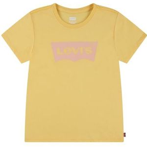 LEVI'S KT-Knit Top T-shirt voor meisjes, linnen, 140, Linnen, 140