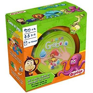 Ludilo - Grabolo Jr | spelletjes voor kinderen | educatieve spelletjes voor kinderen van 4 jaar of ouder | bordspellen voor kinderen van 4 jaar of ouder | spelletjes voor kinderen