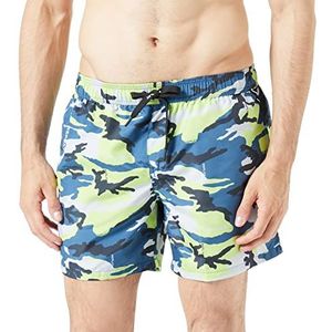 Replay zwemshort voor heren, Camouflage Logo 010