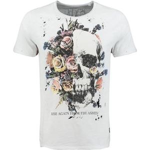 KEYLARGO MT KLRISING T-shirt voor heren, rond, wit (1000), XL, Wit (1000), XL