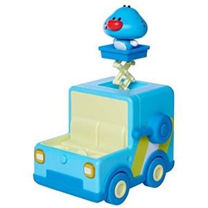 Simba OggyOggy 109356136 - heftruck met heffunctie, Oggy figuur 7 cm, kinderserie, baby, kat, kitten, speelauto, speelgoedauto, vanaf 3 jaar