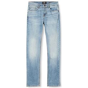 7 For All Mankind Heren JSMS83L0 klassieke jeans, lichtblauw, lichtblauw, Lichtblauw