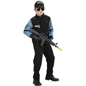 Widmann ? SWAT-kostuum voor kinderen, zwart