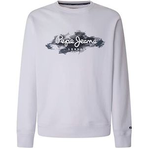 Pepe Jeans almere heren sweatshirt wit XXL, Wit.