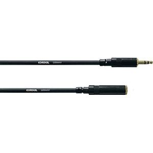 CORDIAL 5 m stereo audio kabel minijack mannelijk/minijack female