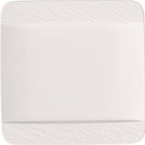 Villeroy & Boch Dinerbord Manufacture Rock - Wit - 28 x 28 cm