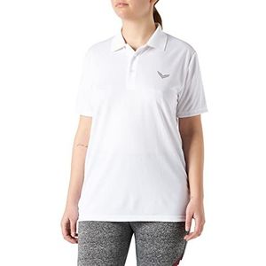 Trigema Klassiek Coolmax® poloshirt voor dames, wit (001)