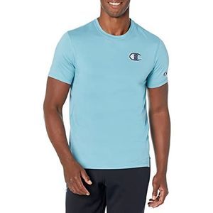 Champion T-shirt de sport pour homme, poitrine gauche C, Ocean Boat Blue-586lza, XL