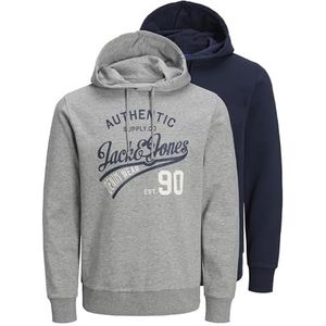 Jack & Jones Sweatshirt met capuchon, heren, blazer marineblauw, pak: blazer + Lgm, XL, Blazer marineblauw – Pack: Blazer + Lgm