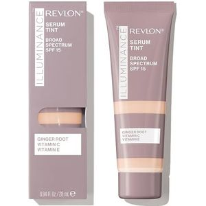 Revlon Illuminance Tinted Serum, Triple Hyaluronzuur, egaliseert de teint in de loop van de tijd en hydrateert de hele dag, SPF 15, 113 Ivory Beige, 28 ml