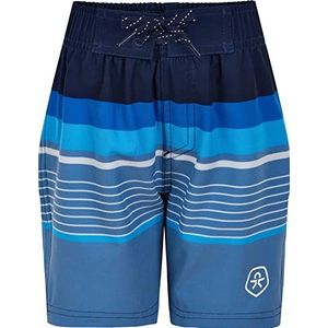 Color Kids Swim Shorts Stripes Badpak voor jongens, Chinees Blauw