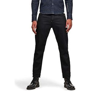 G-STAR RAW Alum Relaxed Tapered Jeans voor heren, 3D Pitch Zwart 6578-a933
