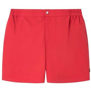 Hackett London Solide op maat gemaakte shorts voor heren, Rood