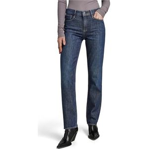 G-STAR RAW Rechte jeans Strace dames jeans, Blauw (gedragen in Deep Marine D23951-b767-c602)