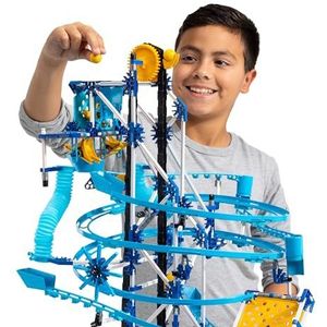K'Nex Marble Run - 3-delige bouwset (gemotoriseerd), meer dan 350 delen, STEM educatief speelgoed voor kinderen, jongens en meisjes vanaf 3 jaar, bouwspeelgoed voor kinderen