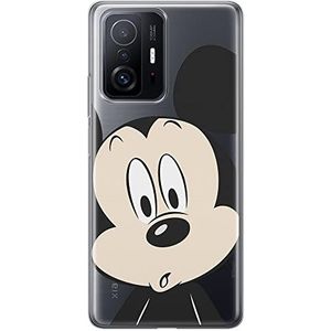 ERT GROUP Xiaomi 11T 5G / 11T PRO 5G telefoonhoes Disney Mickey 019 motief past perfect bij de vorm van de mobiele telefoon en gedeeltelijk transparant