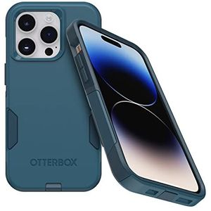 OtterBox Commuter-serie voor iPhone 14 Pro (alleen alleen) – Wees niet blauw (blauw)