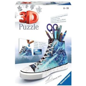 Ravensburger 3D Puzzle 11566 Mystische Drachen Sneaker - Praktische pennenhouder - 108 stukjes - Schrijforganisator voor kinderen vanaf 8 jaar: Erlebe Puzzels in de 3e