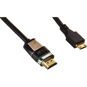 PureLink ULS090 HDMI-kabel (0,30 m, met aangepaste A/C-klem) zwart