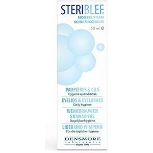 Densmore - Steriblef Foam – dagelijks hygiëneschuim voor oogleden en wimpers – 50 ml – 7 dagen kuur – gemaakt in Frankrijk