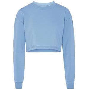 Colina Pull à manches longues 100% polyester pour femme - Bleu clair - Taille XS - Bleu clair, bleu clair, XS