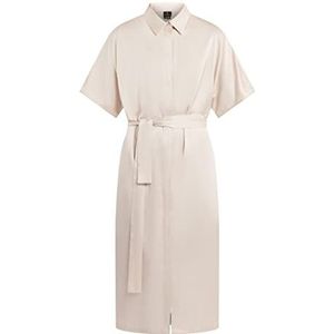 TYLIN Robe à manches courtes pour femme 31423952-TY01, rose beige, taille XL, Robe maxi à manches courtes, XL